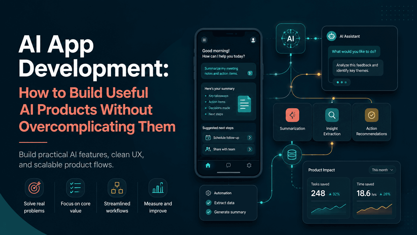 AI APP DEVELOPMENT: WHAT FOUNDERS NEED TO KNOW BEFORE BUILDING