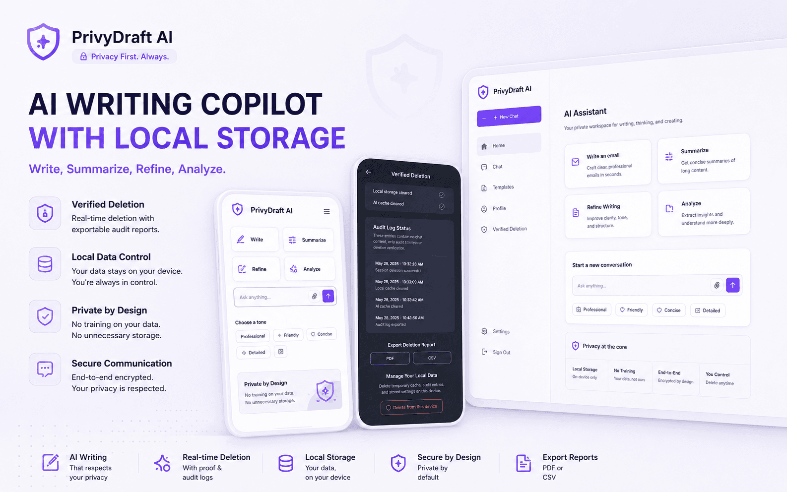 AI Writing App